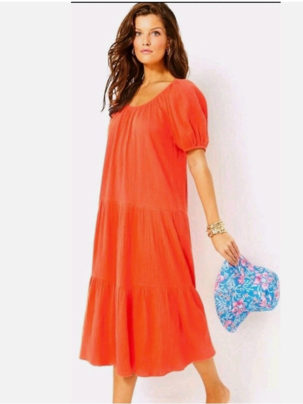 Lilly Pulitzer Zemini maxi coverup NWT size S flamingo feather
